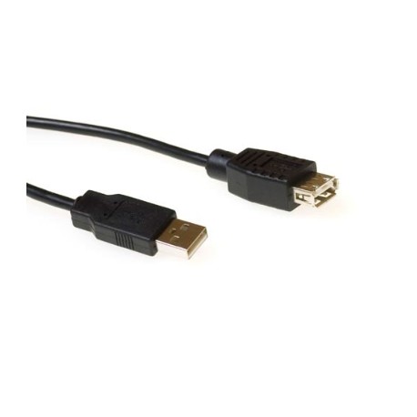 CABLE USB A-A M/F 5M NOIR