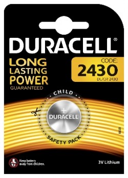 DURACELL SPECIALTY LITHIUM 2430 (x1)