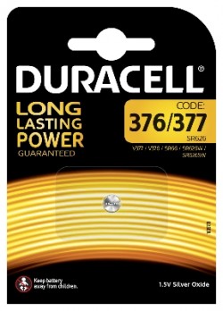 DURACELL SPECIALTY SILVER 377 (x1)