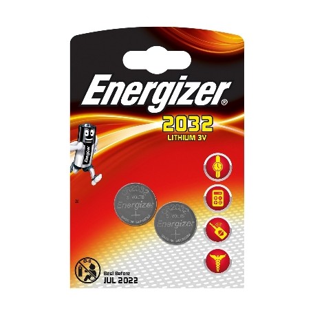 Pile LITHIUM 3V CR2032, 2 pcs.