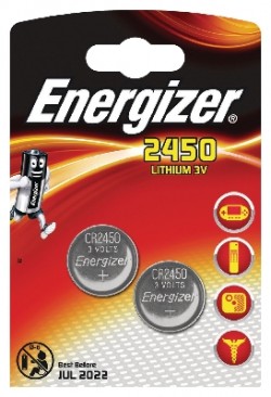 Pile Lithium 3V CR2450, 2 pcs.