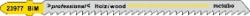 Lame de scie sauteuse, bois, profess. 10
