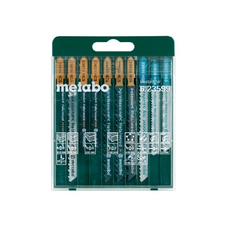 Assortiment de lames de scie sauteuse