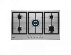 Taque à induction au gaz 90cm Inox
