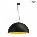 Forchini 70 PD susp noir/doré E27 40W