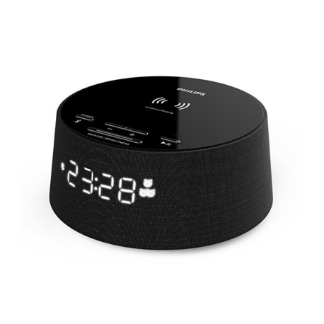 Clock Radio with Wireless Charg