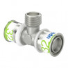 UPONOR S-PRESS+ TEE ADAPTER MALE THR.