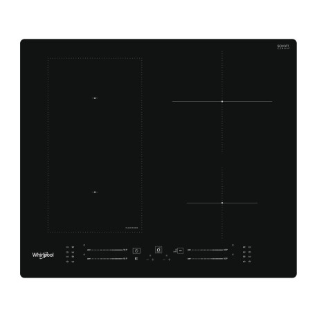 Taque à ind. 4 zones 59cm sans bord