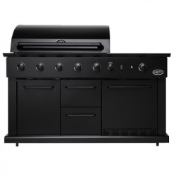 Luciano outdoor kitchen gaz - noir