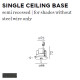 NEW SINGLE SUSP (semi recessed)