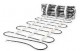 Tapis chau.bét/asph/clk 300W/m²,230V,/m²