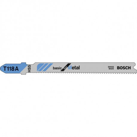 5 lames de scie sauteuse T118A
