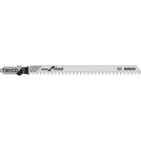 5 lames de scie sauteuse T301CD