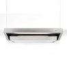 Hotte s/encast.90cm inox