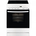 Cuisinière vitro 4 zones four 54L blanc