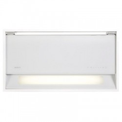 Hotte Fusion 60cm verre blanc