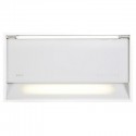 Hotte Fusion 60cm verre blanc