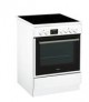 Cuisinière électrique blanc