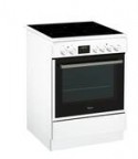Cuisinière électrique blanc