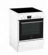 Cuisinière électrique blanc