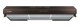 Hotte sous-encastr 90cm brun