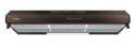 Hotte sous-encastr 90cm brun
