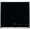 Taque à ind. 60cm 4 zones bord en inox