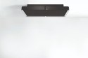 Cloud: Hotte plafonnière 110cm alu Noir