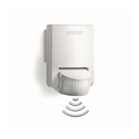 Détect. mouvement, 130°, 12m, IP54,blanc