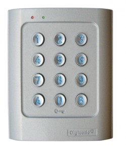 Clavier à code Digicode  DGA - 2 relais