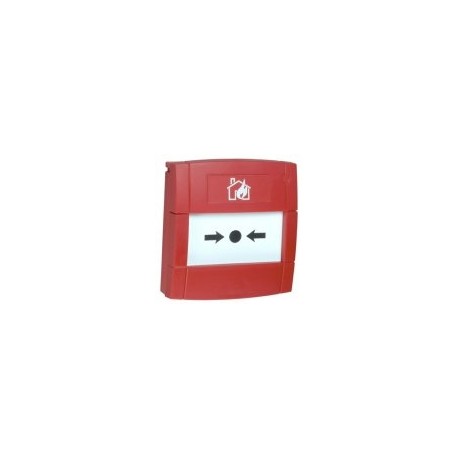Bouton poussoir rouge, no-470r, en54-11,