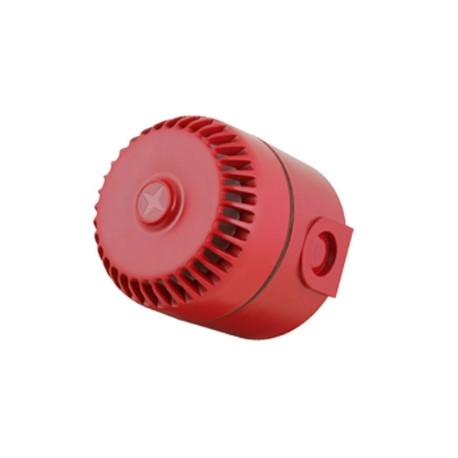 SIRENE 105dB, BASE PROFONDE IP65, ROUGE