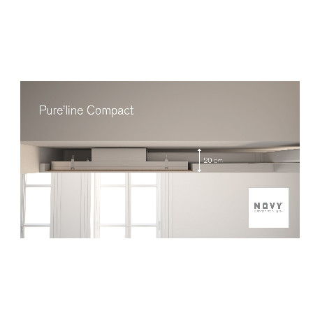 Pure'line 90cm inox